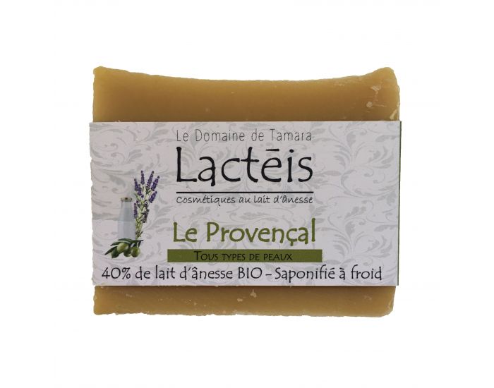 LE DOMAINE DE TAMARA Savon 40% de Lait d'nesse Frais et BIO   - Le Provenal