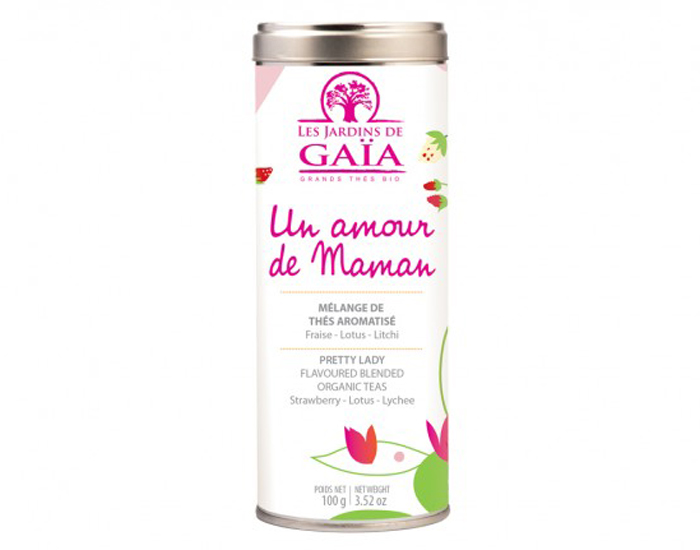LES JARDINS DE GAIA Coffret Th Un Amour de Maman - Tube de 100 g