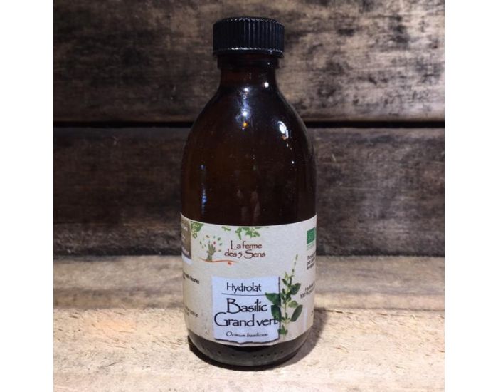 LE DOMAINE DE TAMARA Hydrolat de Basilic BIO - L'Eau de la digestion - 250 ml