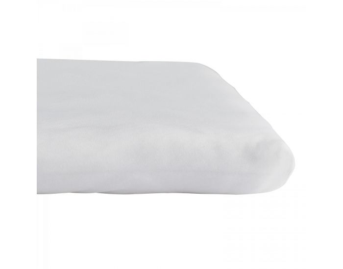 KADOLIS Drap Housse en Coton Bio - Berceau/landau Gris clair