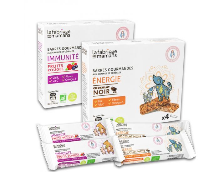 LA FABRIQUE DES MAMANS Coffret Dcouverte Grossesse - 12 barres