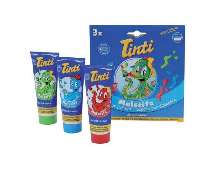 TINTI Bote de 3 Savons pour peindre