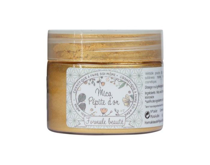 FORMULE BEAUT� Mica Naturel P�pites d'Or - 15g