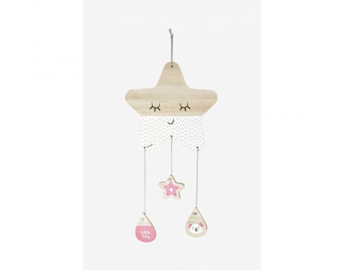 KADOLIS Porte-message Etoile en bois