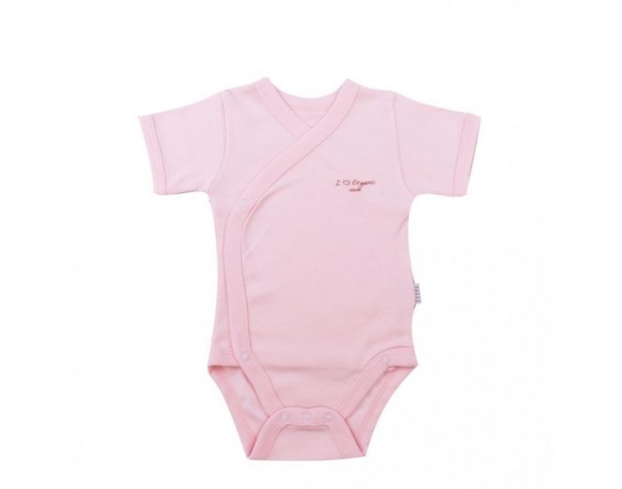 BEBESEO Body Kimono Rose Manches Courtes