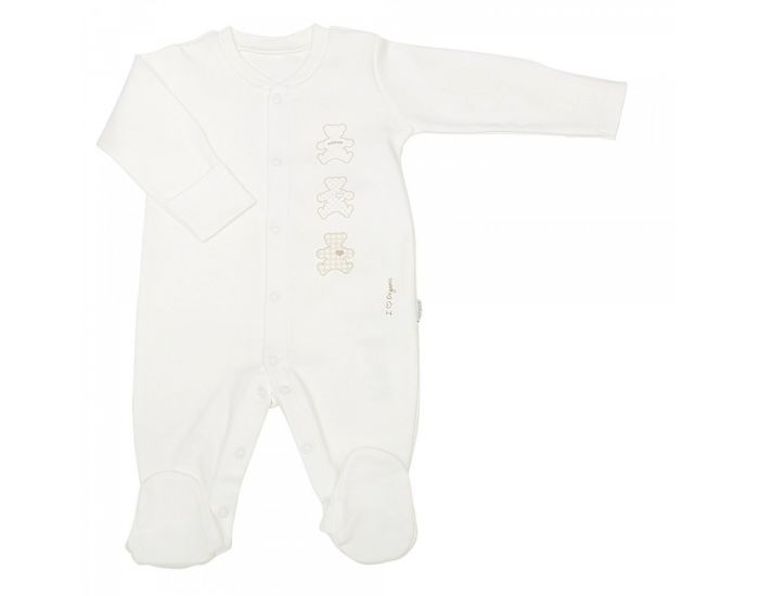 BEBESEO Barboteuse mixte cru