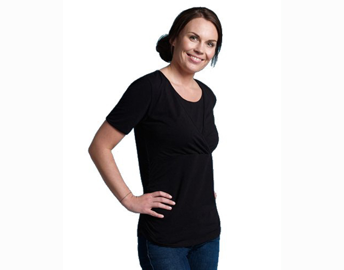 CARRIWELL T-Shirt D'Allaitement Classique Kaj - Manches courtes
