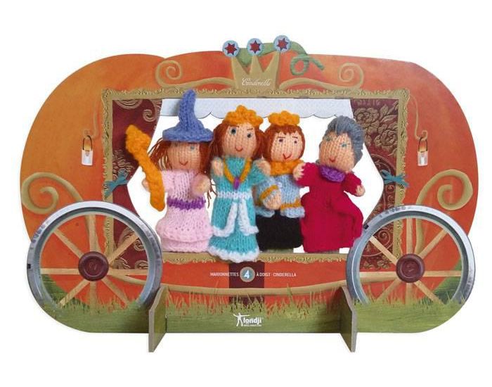 LONDJI Thtre Et Marionnettes Laine - Cendrillon - Ds 3 Ans