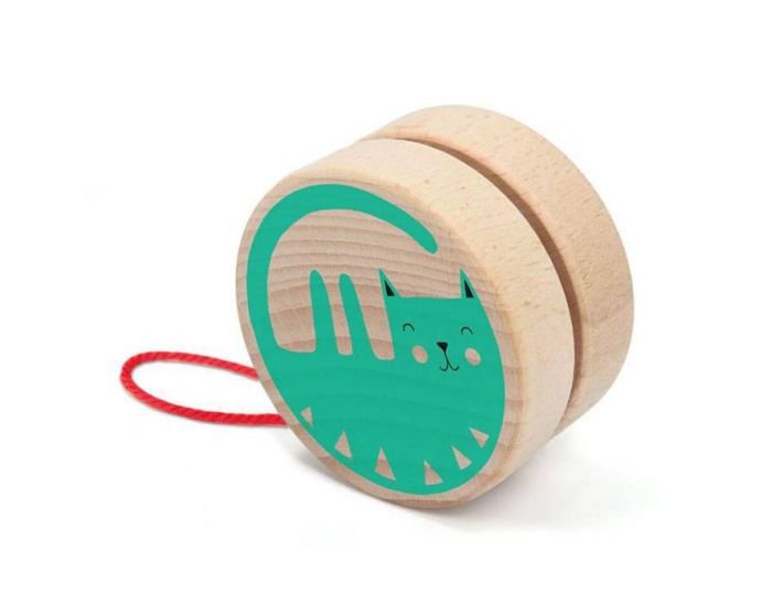 LONDJI Yoyo en bois - Chat - Ds 3 ans