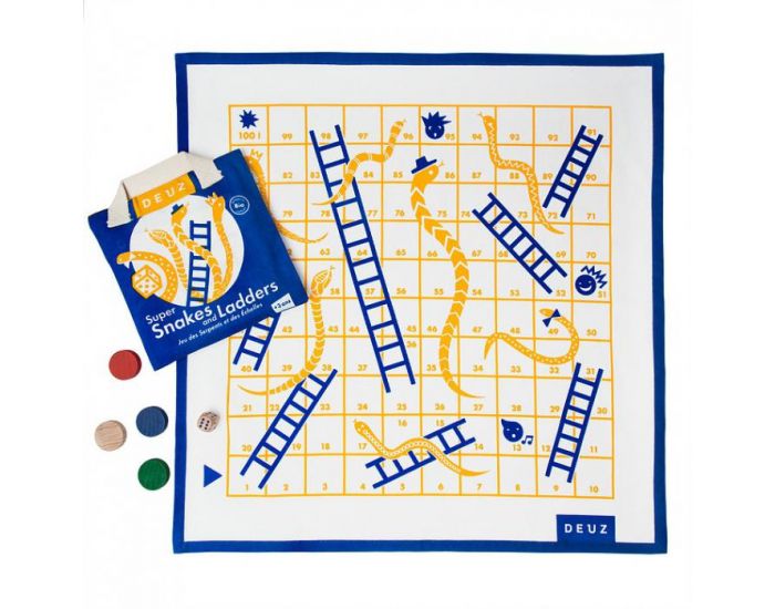 DEUZ Super Jeu des serpents et chelles - Ds 3 ans