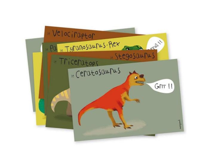 PIROUETTE CACAHOUETE Cartes d'Invitation - Lot de 8