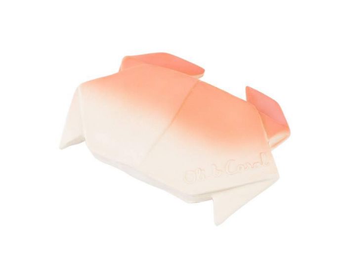 OLI & CAROL Crabe Origami - Jouet de bain et dentition 