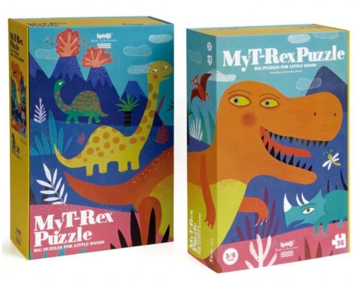 LONDJI Mon puzzle T-Rex - Ds 3 ans