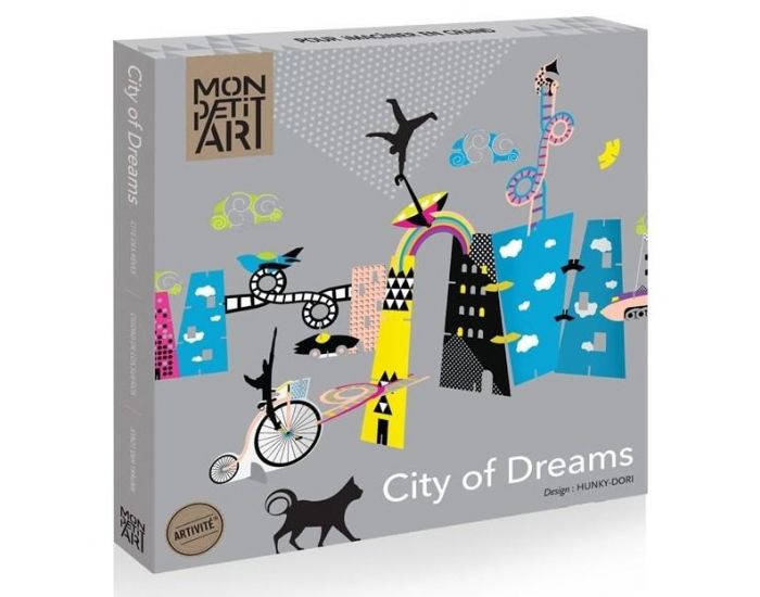 MON PETIT ART City of dreams - La cit des Rves - Ds 5 ans