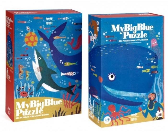 LONDJI Mon puzzle Grande Bleue - Ds 3 ans