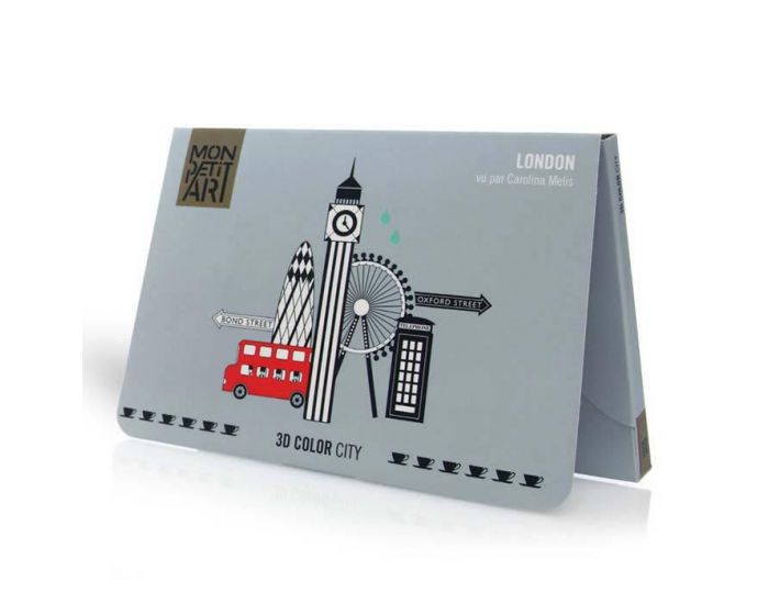 MON PETIT ART 3D color city - Londres  colorier - Ds 6 ans