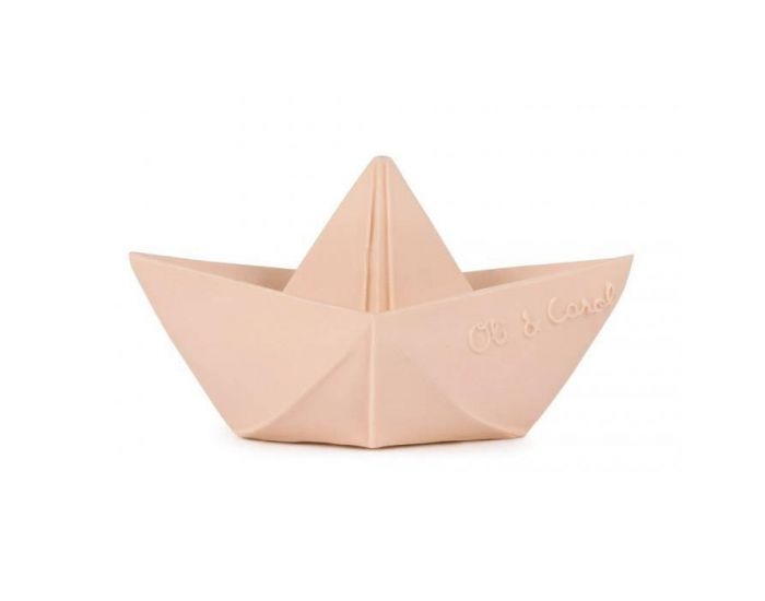 OLI & CAROL Bateau origami Nude - Jouet de bain - Oli & Carol