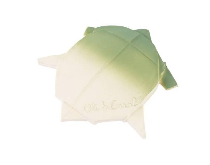 OLI & CAROL Tortue Origami - Jouet de bain et dentition 