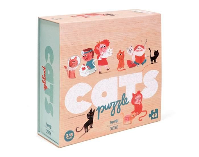 LONDJI Puzzle chats - Ds 3 ans