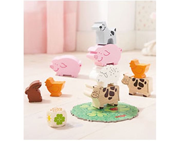 HABA Mes Premiers Jeux - Pyramides d'Animaux - D�s 2 ans