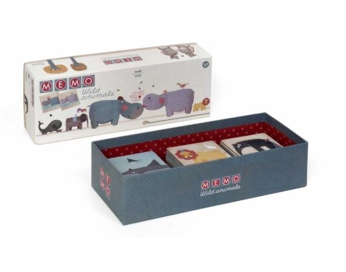 LONDJI Memo animaux sauvages - Ds 3 ans