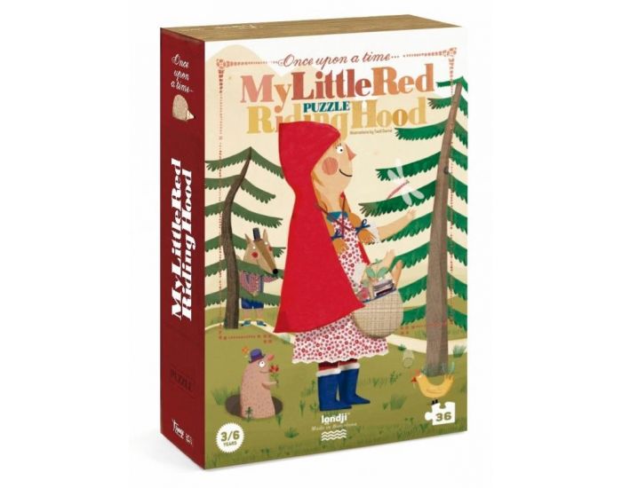 LONDJI Puzzle Le Petit chaperon rouge - Ds 3 ans
