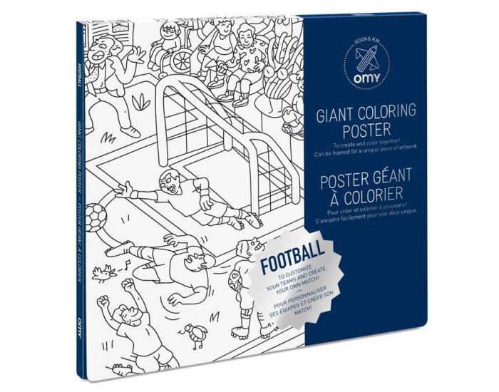 OMY Poster  Colorier - Thme au Choix