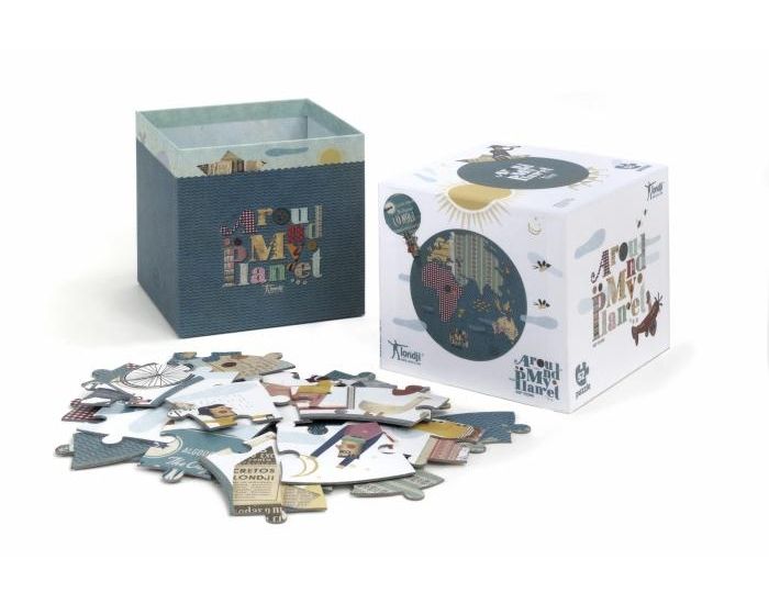 LONDJI Puzzle - Around my Planet - Ds 3 ans