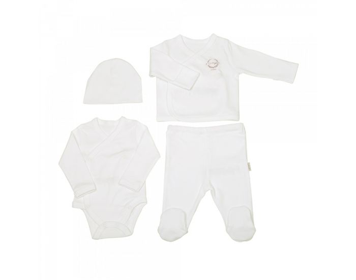 BEBESEO Kit De Naissance Prmatur Bio cru