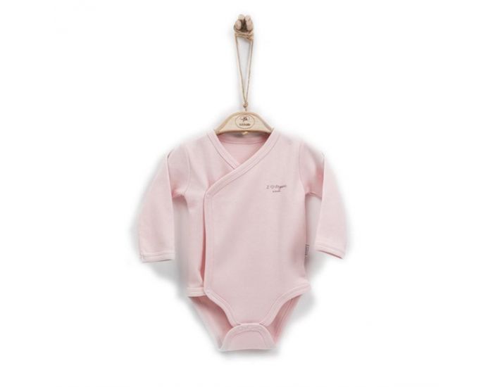 BEBESEO Body Organique Rose Manches Longues