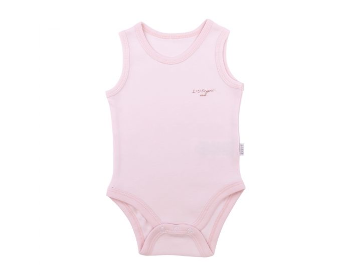 BEBESEO Body Organique Rose Sans Manches