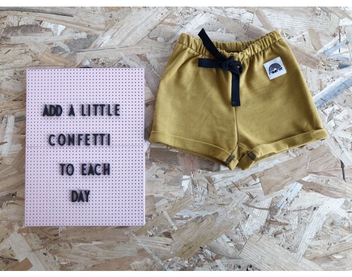 MOOMIE Short Bb Moutarde