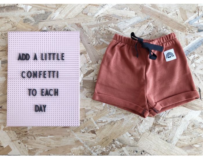 MOOMIE Short bb rouille