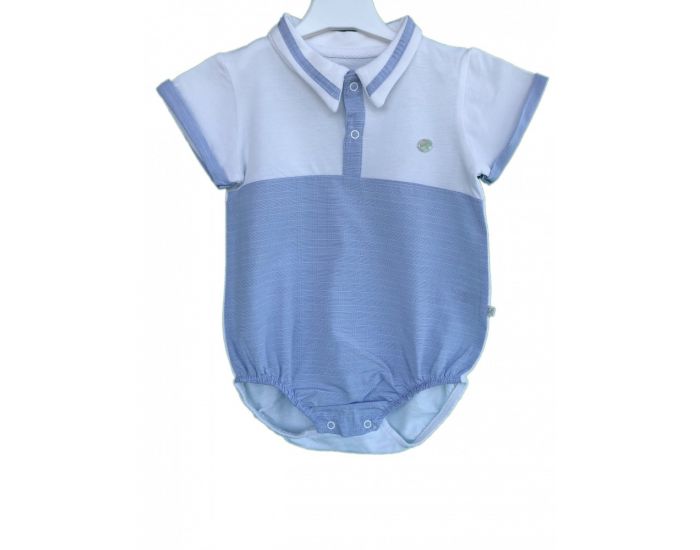 BEBESEO Combinaison Bleue et Blanche