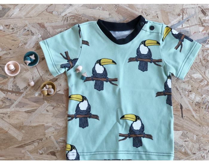 MOOMIE T-shirt Bb - Toucans