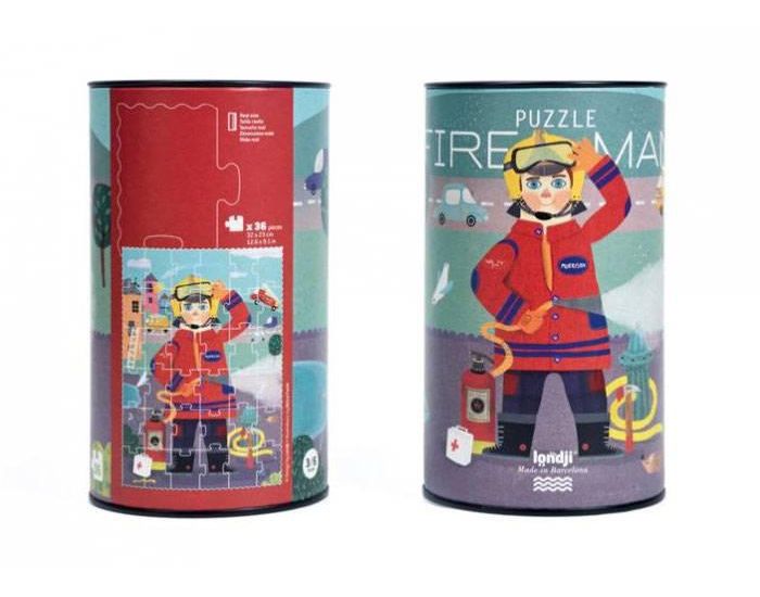 LONDJI Puzzle Pompier - Ds 3 ans