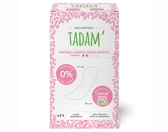 TADAM Protge-lingeries Dermo-Sensitifs  Normal - 24 units