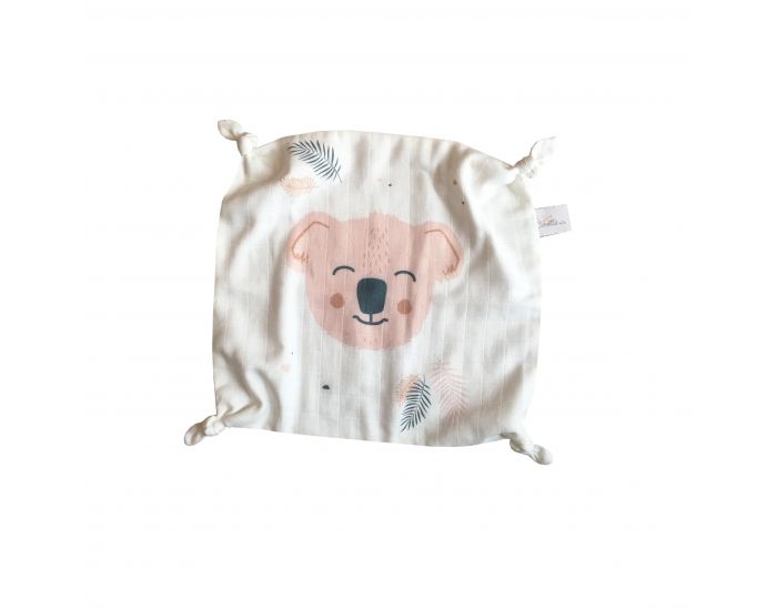 CAROTTE & CIE Doudou plat en lange bio Koala