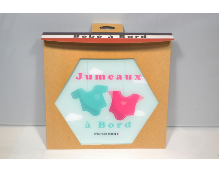 IRREVERSIBLE Adhsif jumeaux  bord