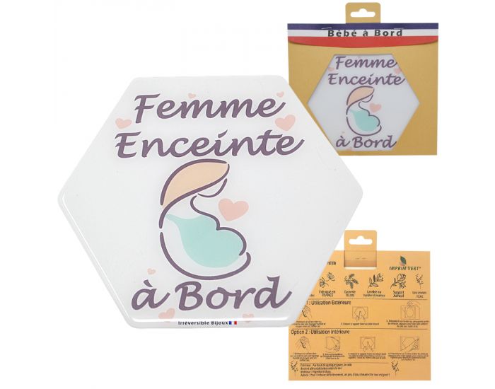 IRREVERSIBLE Adhsif femme enceinte  bord