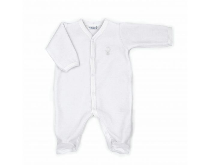 PREMIERS MOMENTS Pyjama Velours 100% coton - Nuage