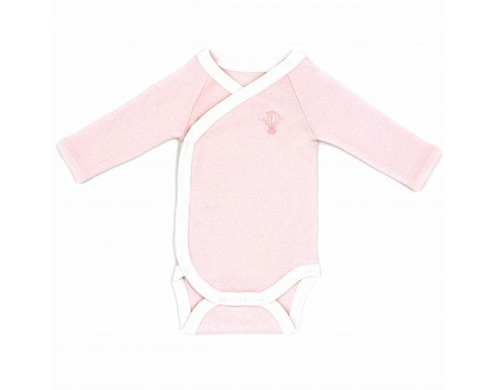 PREMIERS MOMENTS Body Crois - 100% Coton Bio - Pivoine