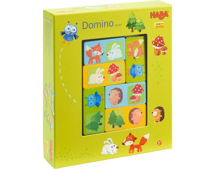 HABA Dominos la joyeuse fort - Ds 2 ans