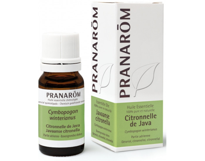 PRANAROM Huille Essentielle de Citronnelle de Java - 10 ml