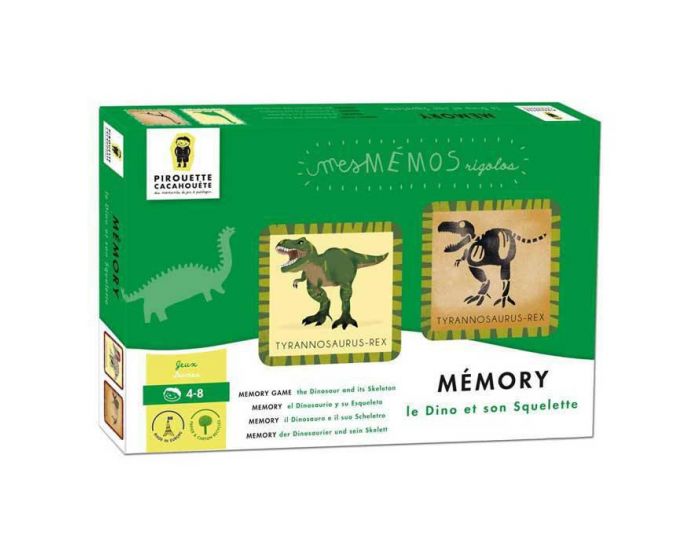 PIROUETTE CACAHOUETE Mes Mmos Rigolos - Dinosaures - Ds 4 ans