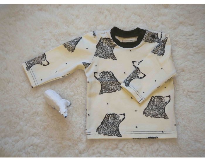 MOOMIE Tshirt bb Ours crme
