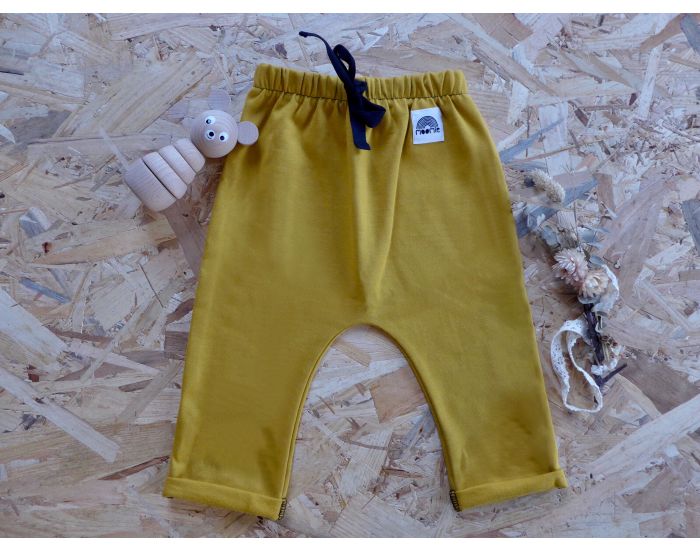 MOOMIE Pantalon Bb - Moutarde