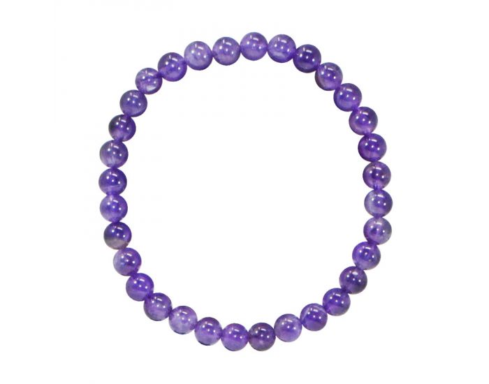 IRREVERSIBLE Bracelet Papa / Maman - Pierres naturelles : Amethyste
