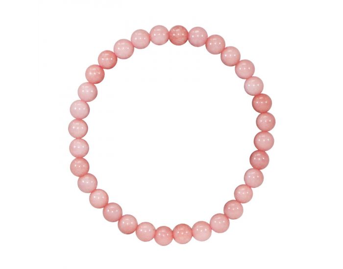 IRREVERSIBLE Bracelet Papa / Maman - Pierres naturelles : Quartz Rose