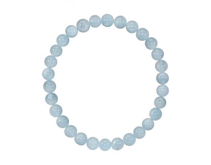  IRREVERSIBLE BIJOUX Bracelet Papa / Maman - Pierres naturelles : Aigue Marine